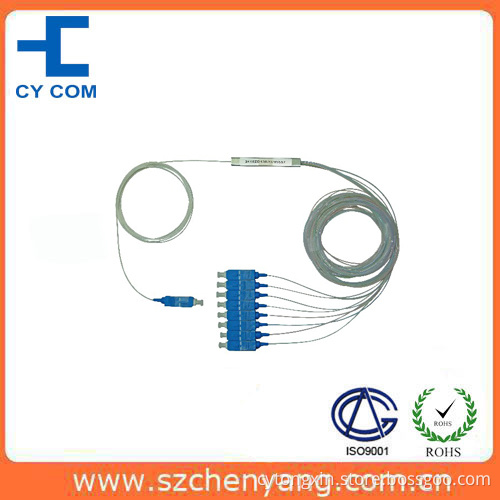 1X8 PLC Splitter with Sc Connector